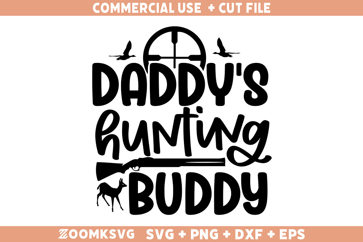 Hunting SVG Bundle 20 Designs, an Illustration by ZoomkSVG (Photo 7 of 40)