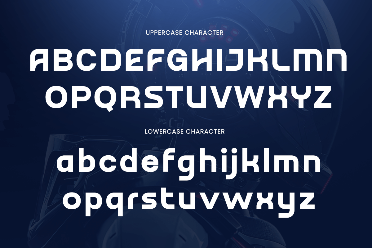 Mania - Branding Technology Font, a Sans Serif Font by TokoPress (Photo 10 of 13)