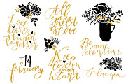 Golden Valentine's Day Collection, a Texture Illustration by Artnis (Thumbnail 4 of 6)
