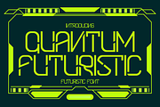 Quantum Futuristic – Futuristic Font, a Font by PutraCetol Studio (Thumbnail 1 of 5)