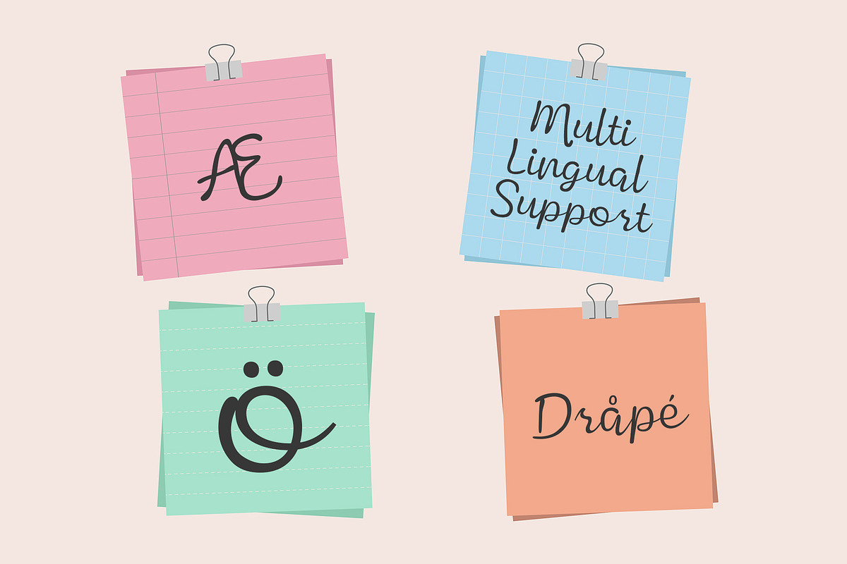CS Mercy – Script Font, a Script Font by Craft Supply Co. (Photo 5 of 8)
