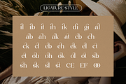 Malgiva - Ligature Serif Font, a Serif Font by RagamKata (Thumbnail 10 of 10)