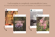 The Romantic Social Media Bundle, a Social Media Template by The Flossy Finch (Thumbnail 14 of 22)