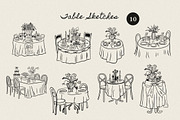 +200 Whimsical Wedding Summer Bundle, a Food Illustration by NassyArt (Thumbnail 3 of 23)
