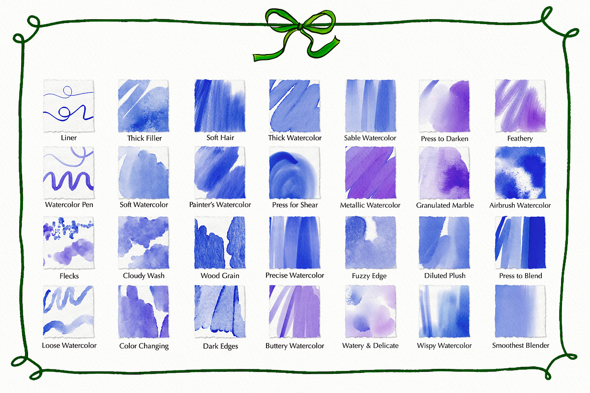 Eccentric Watercolor for Procreate, a Brush Add-On by Sofydoll Designs (Photo 4 of 8)