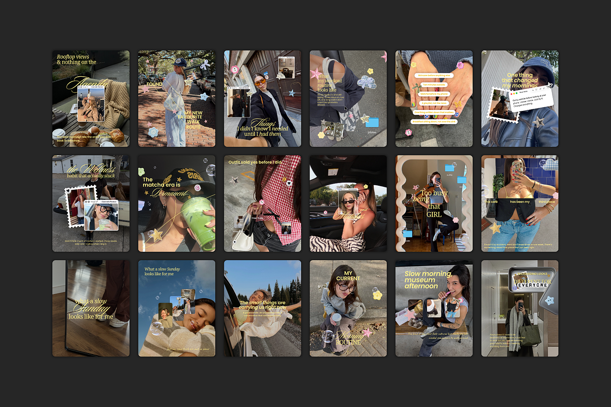 Whimsical iOS Core Instagram Posts, a Social Media Template by Meraki Templates (Photo 5 of 6)