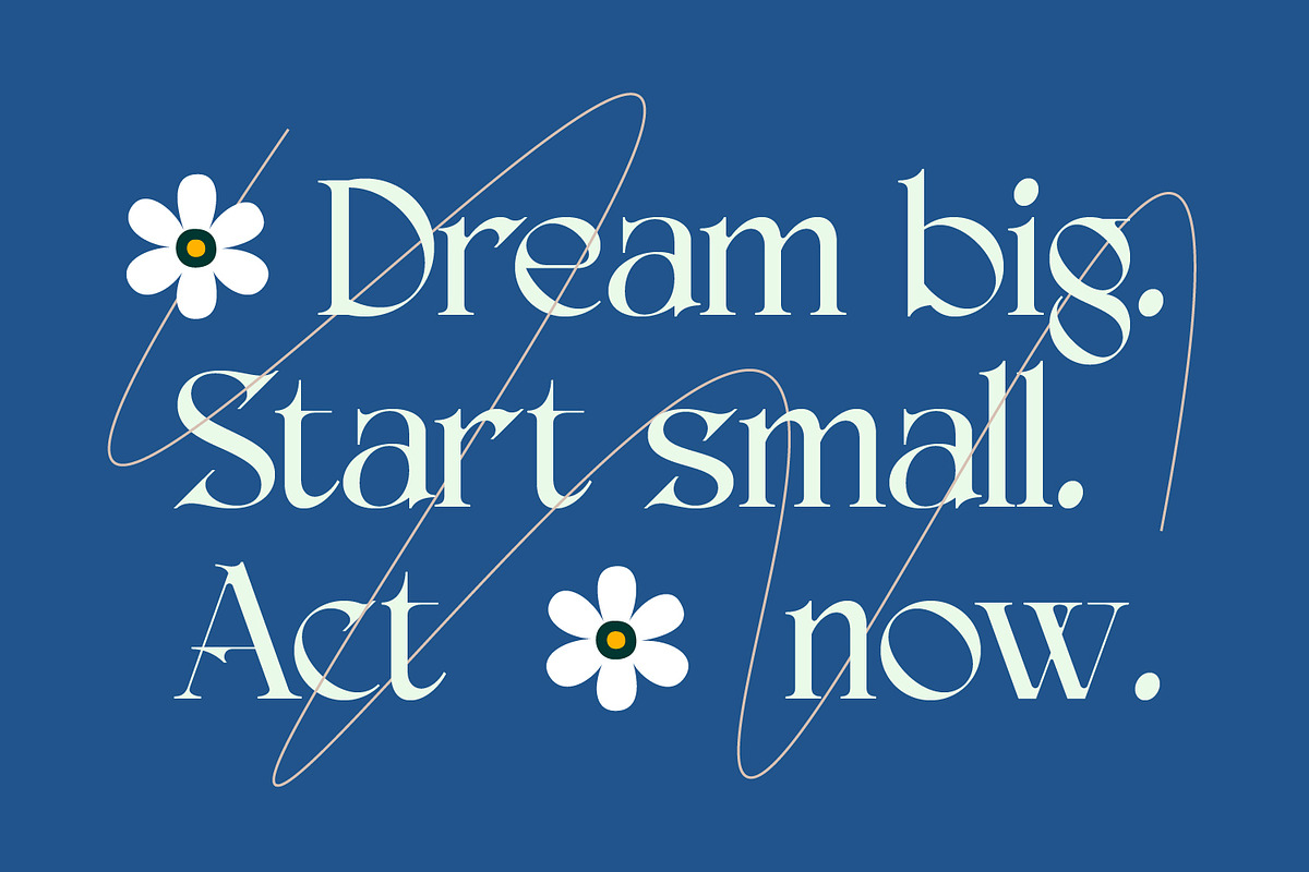 AO Dreya - Stylish Serif Font, a Serif Font by OwunStudio (Photo 8 of 15)