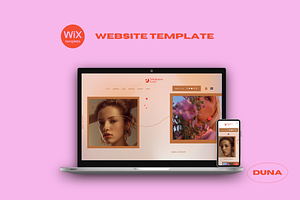 MAKERSLUV: Wix Website Template