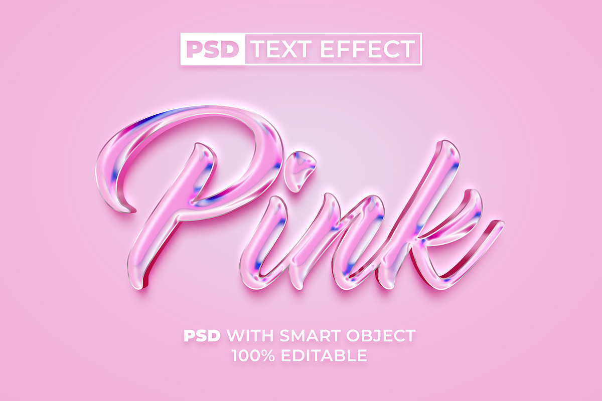 Romantic Text Effect Pink Style, a Layer Style Add-On by Mockmenot (Photo 2 of 5)