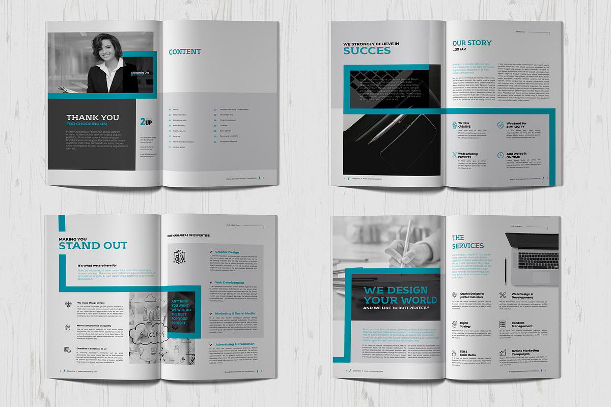Proposal, a Brochure Template by Sabin (Photo 3 of 12)