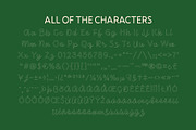CS Renita Dashed, a Script Font by Craft Supply Co. (Thumbnail 8 of 8)