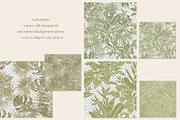 Green Tropical Patterns, a Pattern Graphic by Jeanna Draw (Thumbnail 8 of 13)