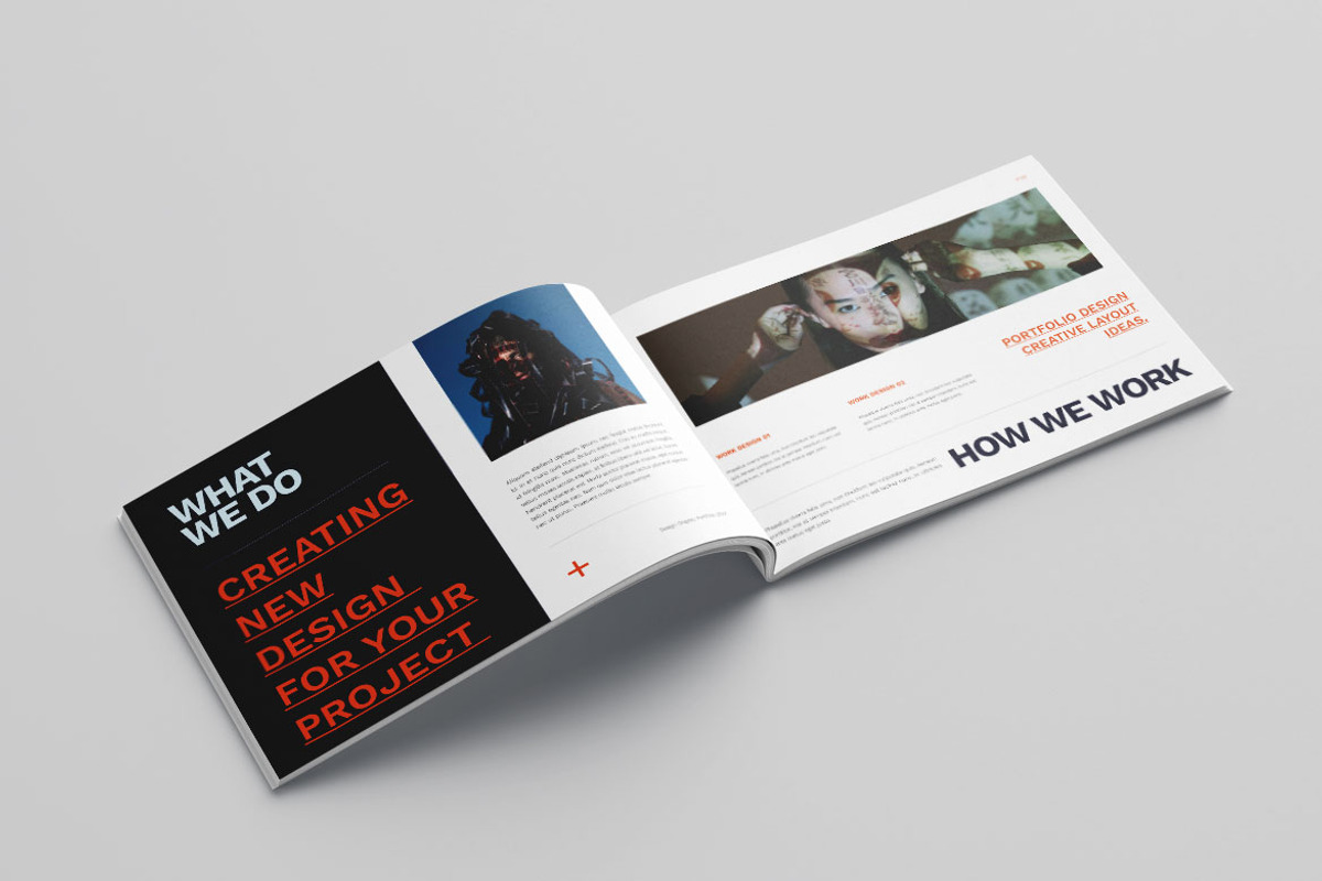 Graphic Design Portfolio Vol.20, a Brochure Template by Bewalrus Studio (Photo 9 of 10)