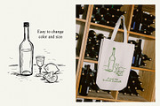 Whimsical bar clipart, an Object Illustration by divanovskaya_nv (Thumbnail 5 of 13)
