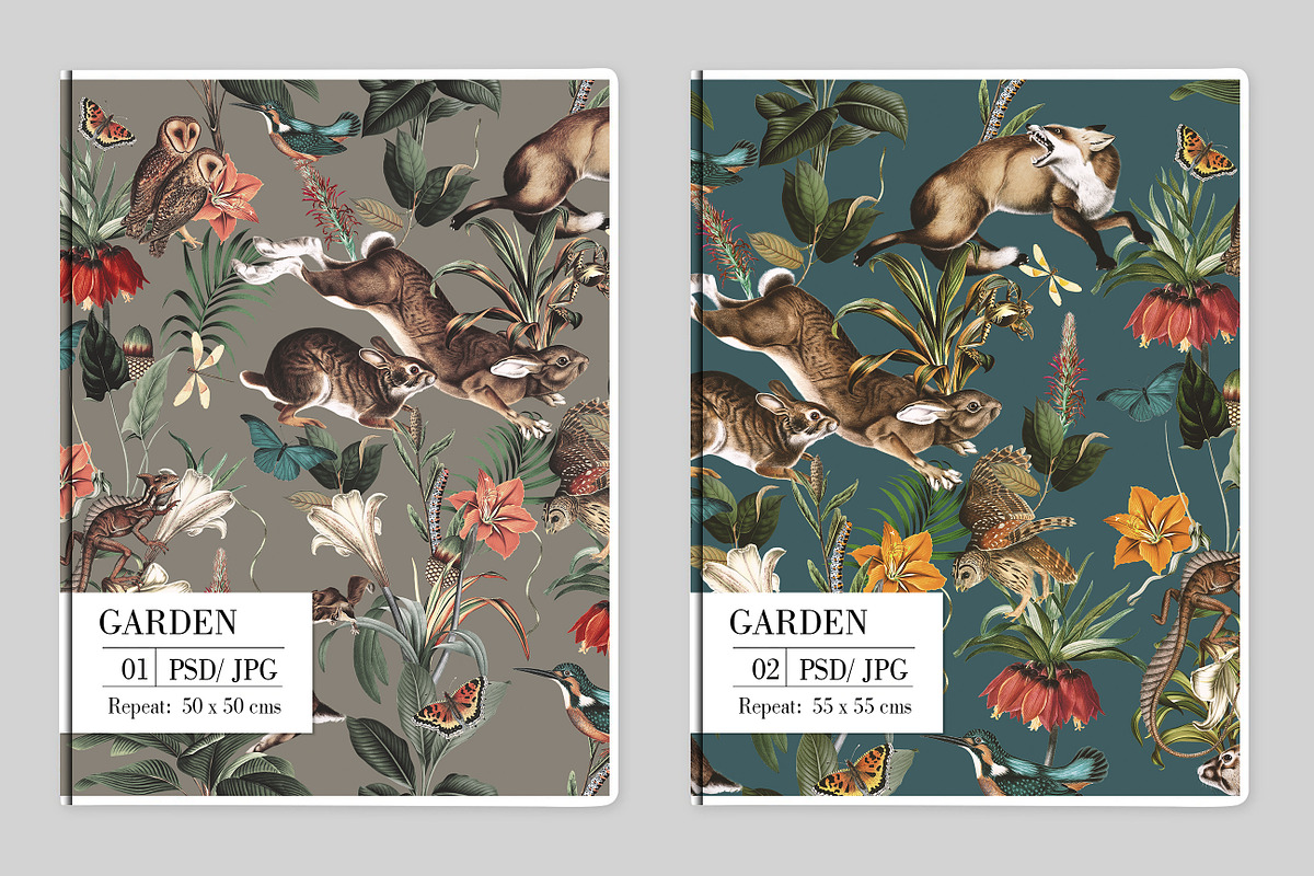 Garden, luxury SS2024 Print, a Wallpaper Graphic by Luiz da Rolt Grathwohl (Photo 10 of 12)