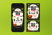 Halloween Party Flyer, a Flyer Template by graphicook (Thumbnail 3 of 3)