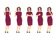 Business mature woman kit, a Technology Illustration by Volha Hlinskaya (Thumbnail 5 of 9)