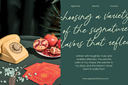 Peglastone Handwritten Ink Font, a Script Font by Letterena Studios Script (Thumbnail 8 of 20)