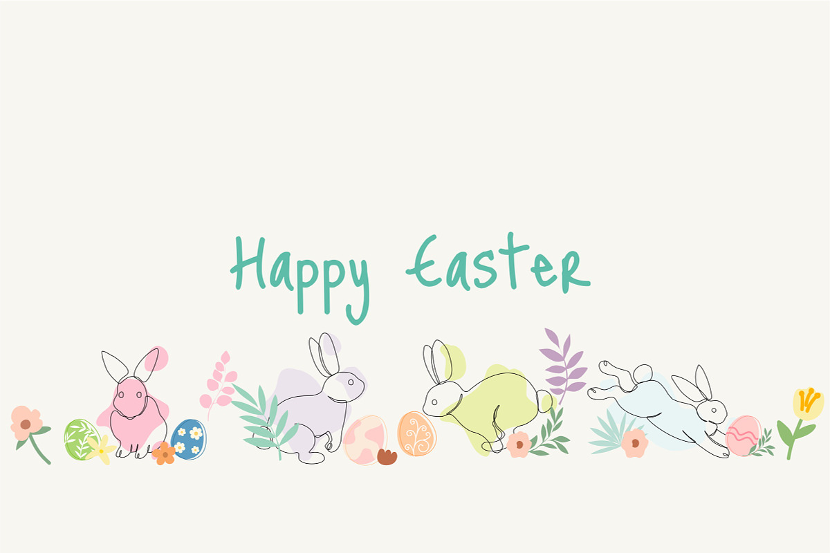 Cute Easter Graphic Illustration, an Illustration by Adora ARTS (Photo 12 of 17)