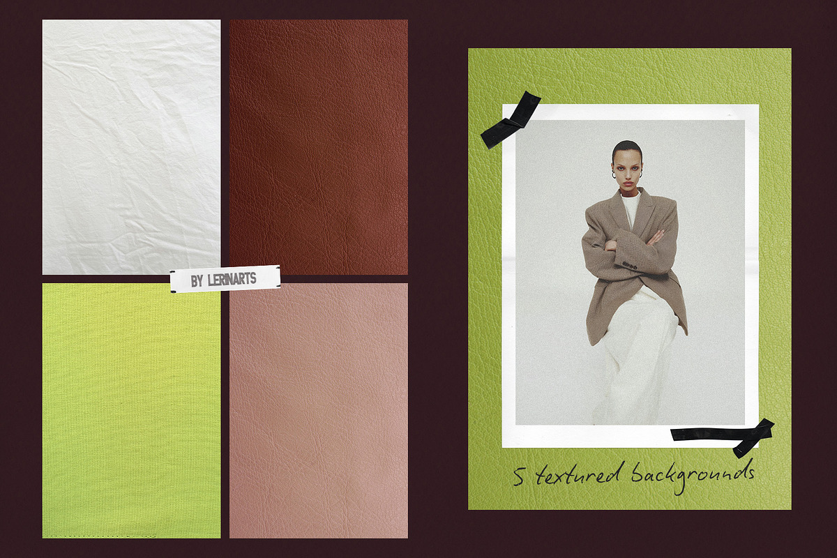 Busytone: Collection Pack of Papers, a Texture Graphic by lerinartstudio (Photo 13 of 14)