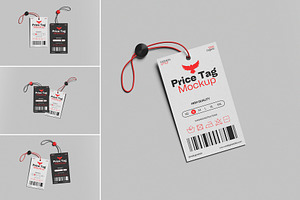 Price Tag Mockup