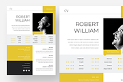 Modern and Clean Resume Template, a Resume Template by Filip Studio (Thumbnail 2 of 4)