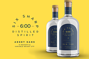 Adget Sans Geometric Family, a Sans Serif Font by Colt Type Co (Thumbnail 1 of 7)