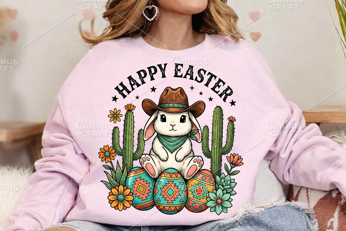 Howdy Easter PNG, Kids Easter PNG, an Illustration by Canvas Craft (Photo 3 of 6)