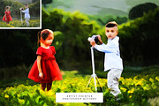 Photoshop Artist Painter Action preview 5