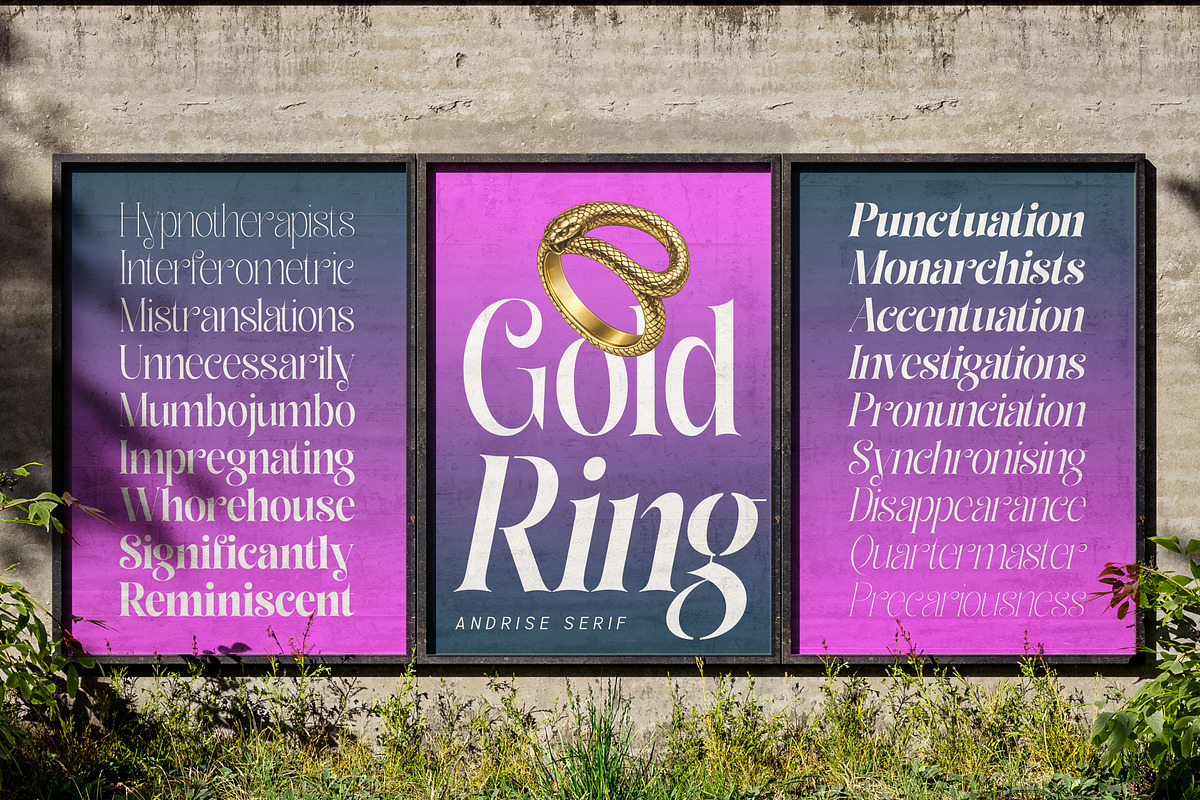 Glagter Normal - Family Font, a Serif Font by Rastype (Photo 3 of 15)