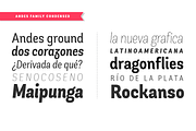 Andes Condensed, a Sans Serif Font by Latinotype (Thumbnail 3 of 3)