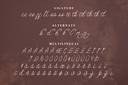 Fothem Script Fonts, a Script Font by mahstudios (Thumbnail 12 of 14)