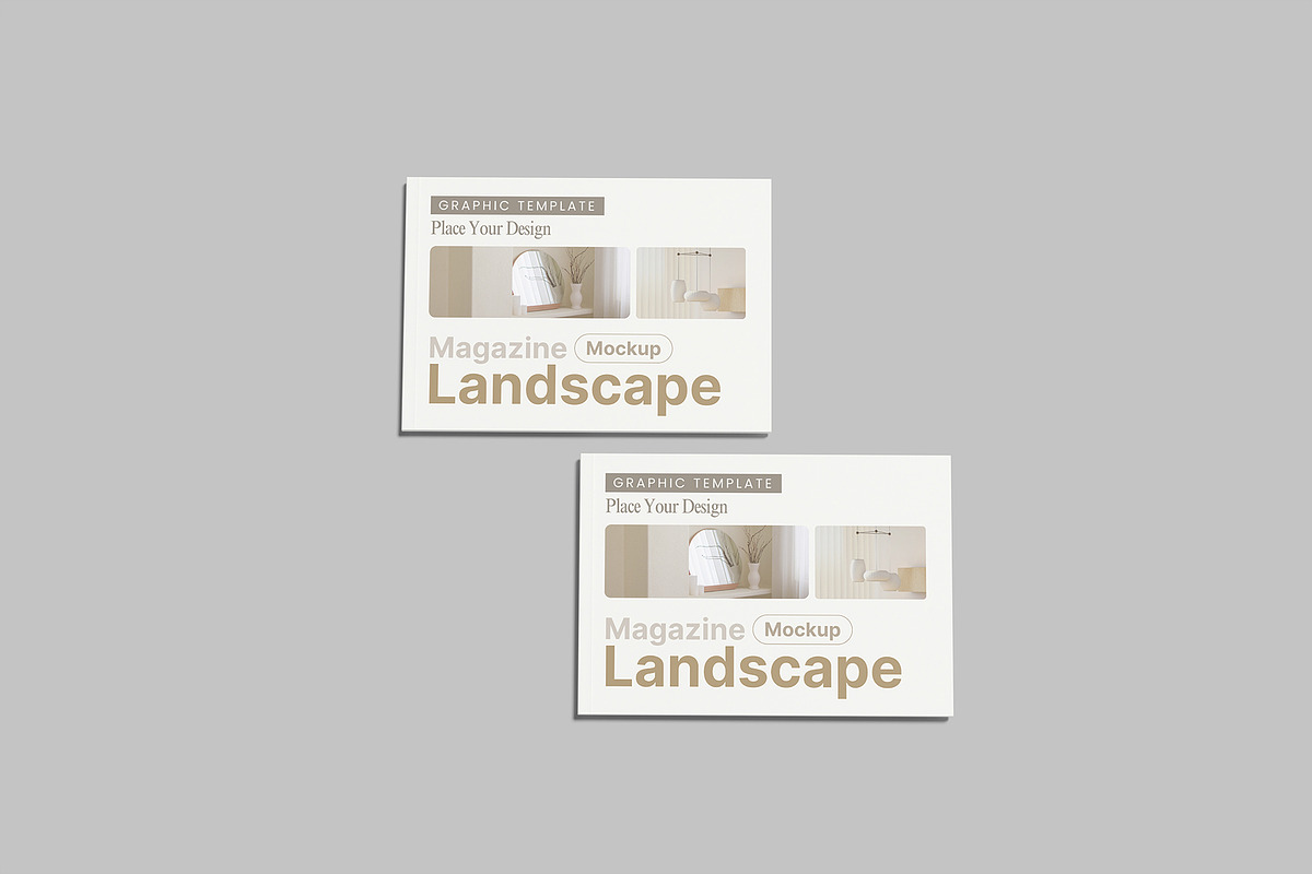A4 Landscape Magazine Mockup, a Books & Magazine Mockup by lamorastudio (Photo 8 of 11)