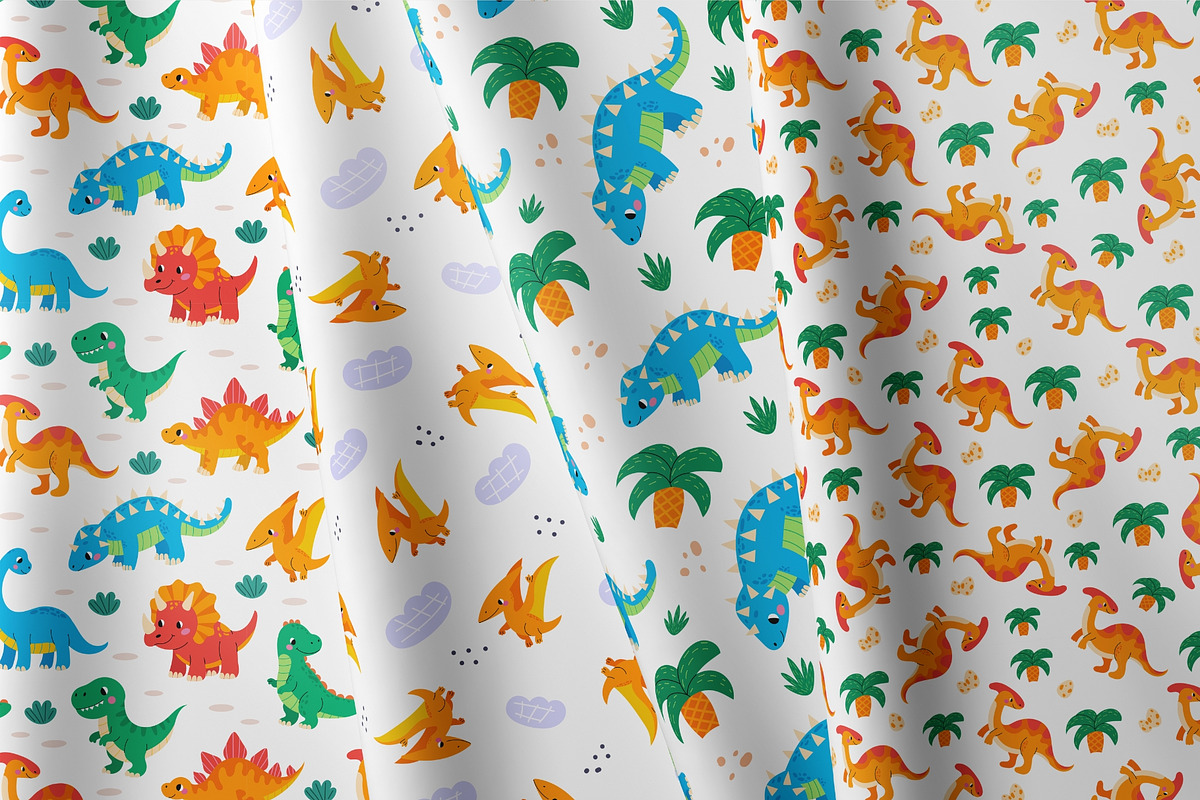 Dino Kids Collection, an Animal Illustration by AnbyArt (Photo 9 of 10)