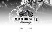 Automotive Classic Motorbike Logo, a Branding & Logo Template by Glowin_studio (Thumbnail 2 of 2)