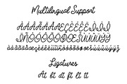 Scrapbooks n' Sweatpants Font, a Script Font by Miss Tiina (Thumbnail 3 of 3)