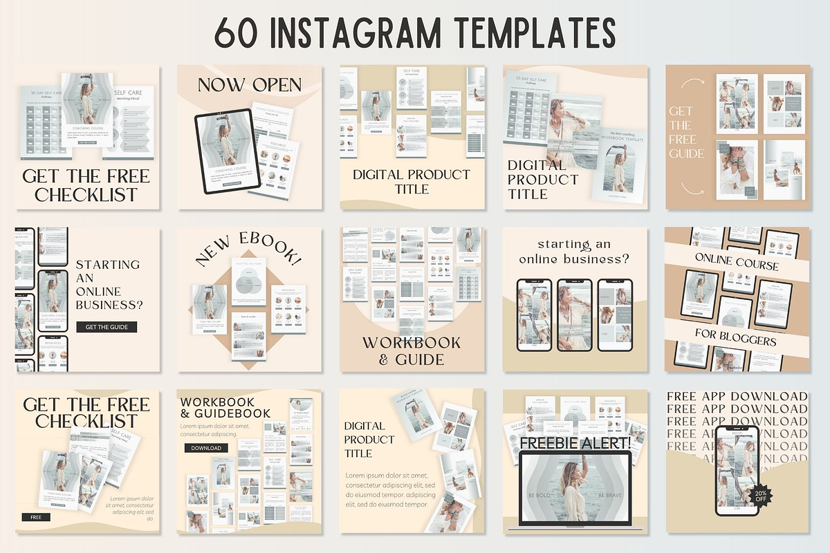 Canva Instagram Posts for Products, a Social Media Template by Made by Melody (Photo 2 of 10)