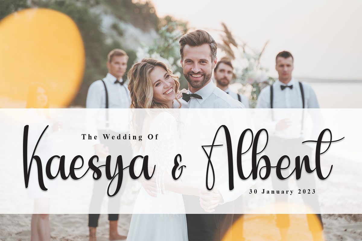 February | Script Font, a Handwritten Font by Scratchones (Photo 3 of 9)