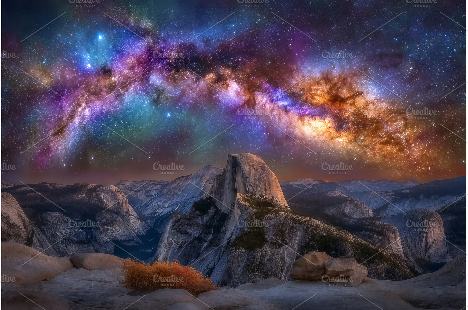 Half Dome in Yosemite National Park, a Nature Photo by ZinetroN