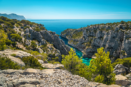 Calanques D'En Vau bay in Cassis, a Nature Photo by Alpine Dreams