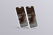Smartphone Clay Mockup, an iPhone Mockup by Twins_studio926 (Thumbnail 4 of 6)