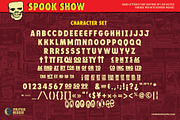 Spook Show Poster Font & Art Bundle, a Font by Paper Moon Graphic Supply (Thumbnail 3 of 15)