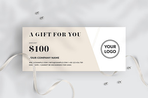 Gift Certificate Template, a Card Template by Amit Debnath