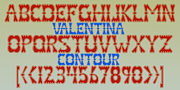 Valenteena, a Font by Ingrimayne Type (Thumbnail 3 of 6)