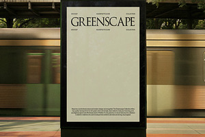 Greenscape 03 : Station Poster