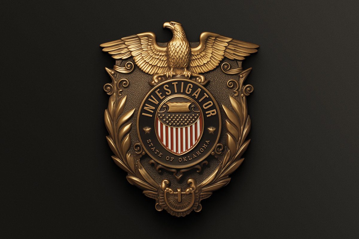 Police / Army / Sheriff Metal Badges, an Object Graphic by Hyperpix Productions (Photo 12 of 21)