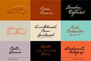 VS Grandma's Recipe Handwritten Font, a Script Font by Vicarel Studios (Thumbnail 12 of 16)