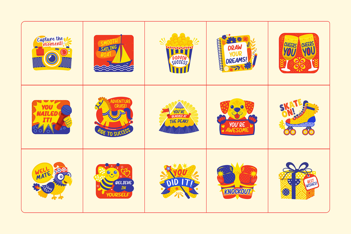 Animated Congratulations Stickers, an Emoji Icon by Creative Stall (Photo 4 of 5)
