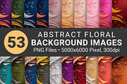 Abstract Floral Funeral Backgrounds, a Background Graphic by Godserv Designs (Thumbnail 1 of 11)