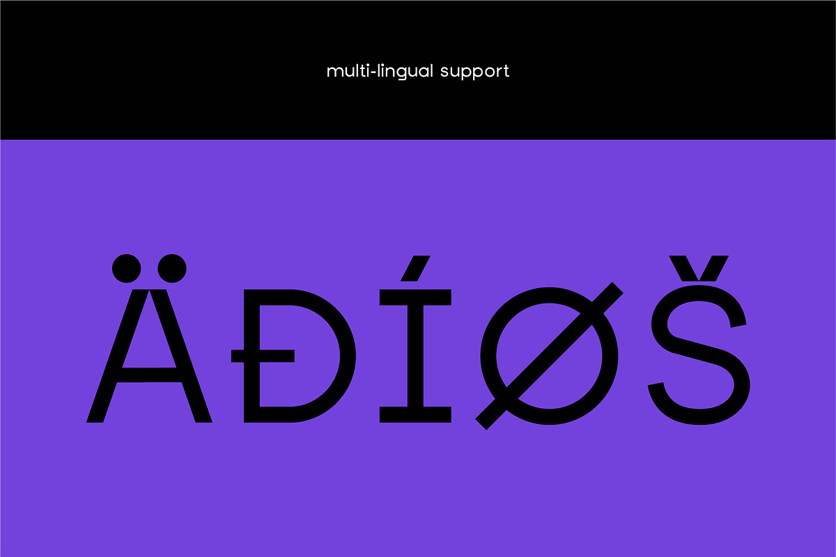 Enzyme - Display typeface font preview 5